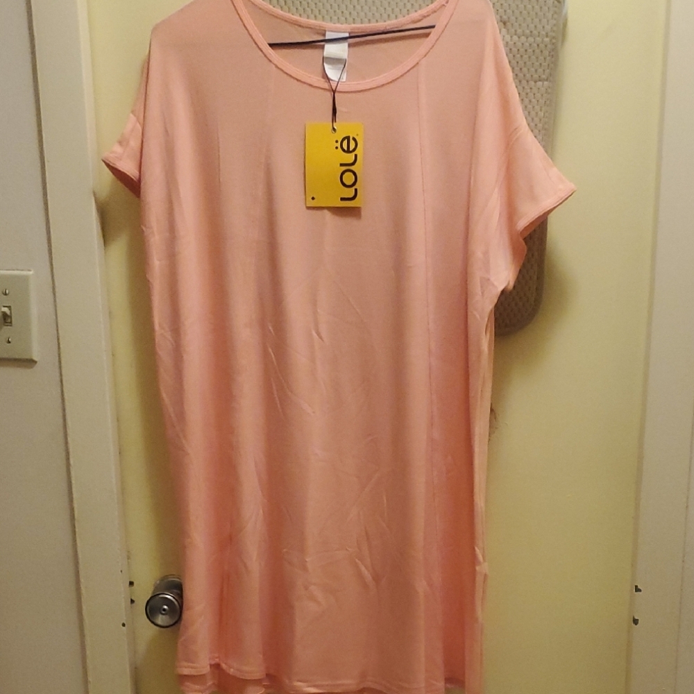 Lole Pink Oversized Relaxed T-Shirt